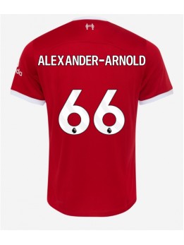 Billige Liverpool Alexander-Arnold #66 Hjemmedrakt 2023-24 Kortermet